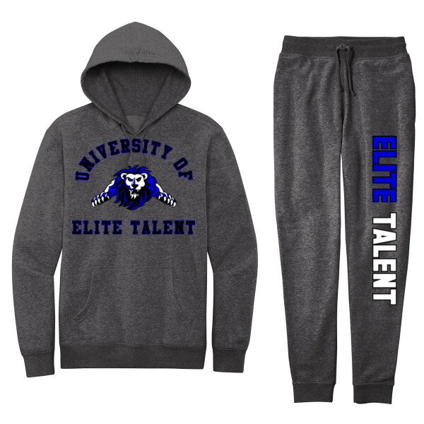 UNIVERSITY OF ELITE - Unisex V.I.T. ™ Fleece Hoodie & Sweatpants Combo Thumbnail